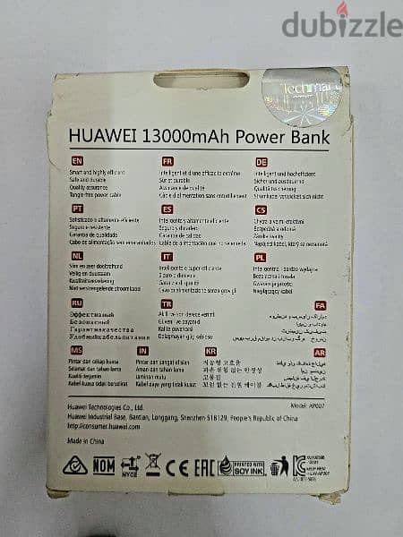 {New} Original Huawei 13000mA PowerBank 5V/2A Dual USB Ports 1