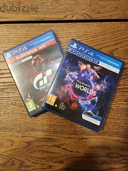Sony PS4 VR package with 2 games 1