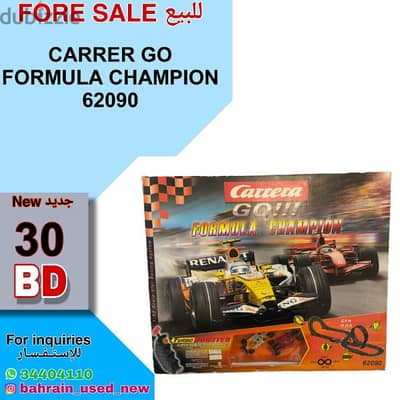 Carrera Go Formula champion