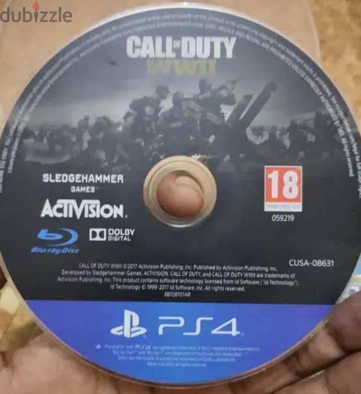 World War2 for sale (PS4 cd) 1