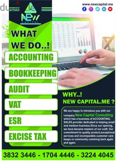 We Do Accounting, Bookkeeping, Audit, VAT, ESR & Excise Tax 0