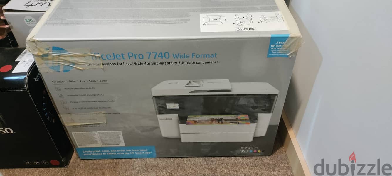 Printer - HP OfficeJet Pro 7740 Wide Fromat for Sale 1