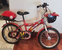 Excellent Condition Kids Red Bicycle for Sale