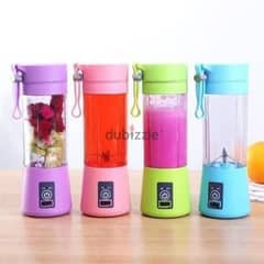 New Portable and Rechargeable Battery Juice Blender 0