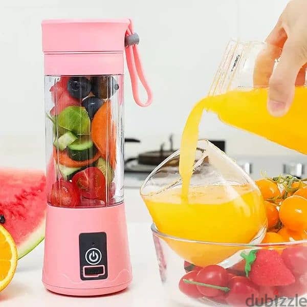 New Portable and Rechargeable Battery Juice Blender 5