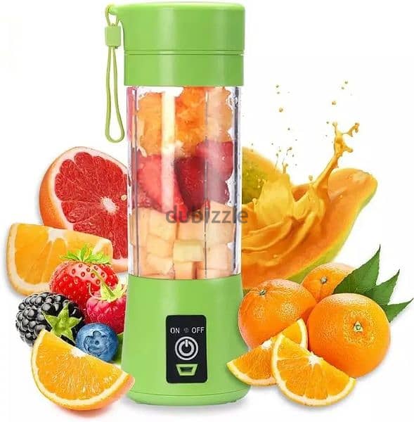 New Portable and Rechargeable Battery Juice Blender 9
