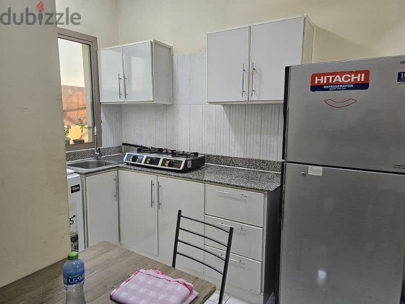 Furnished studio for rent in Riffa, including electricity and water, 0