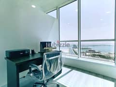 (75 BD per Month, For Commercial office in Sanabis Fahkro  Tower. ) 0
