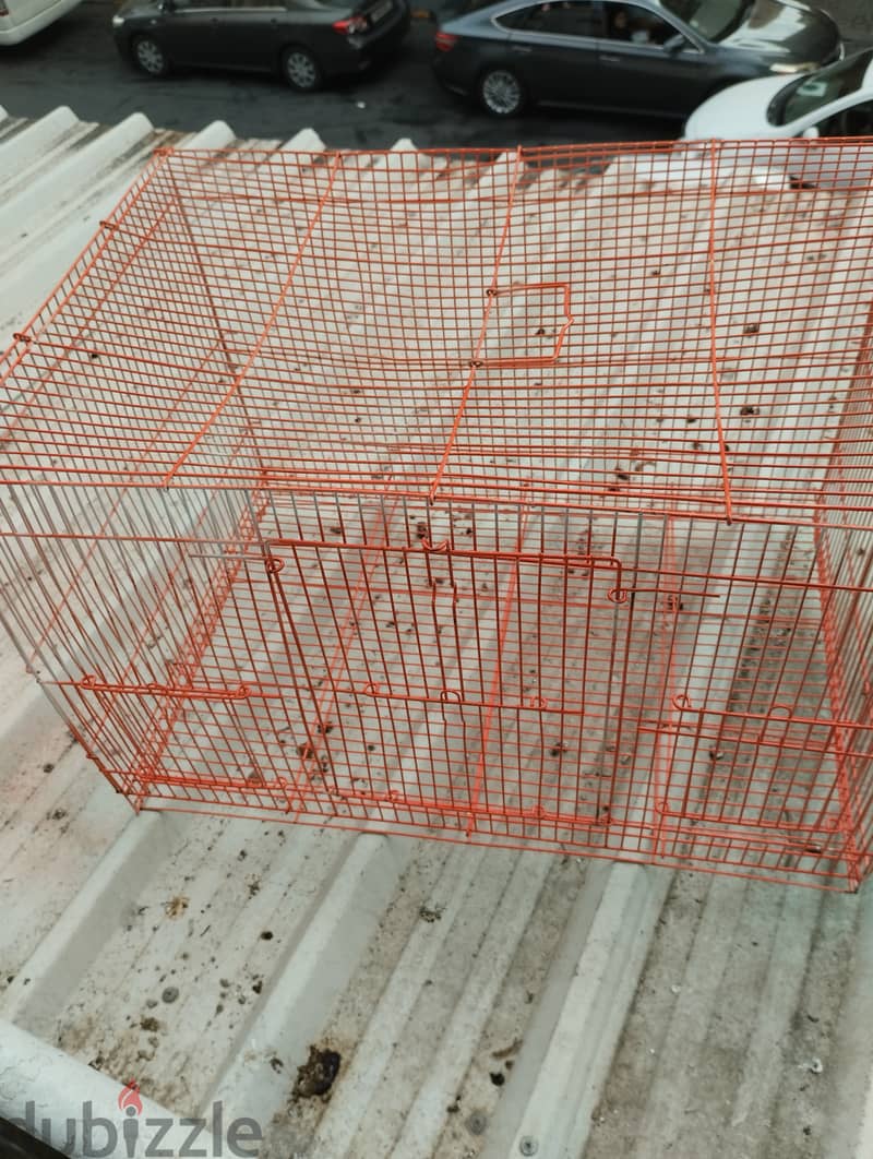 Orange bird cage for sale BD 3 3
