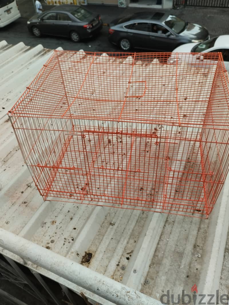 Orange bird cage for sale BD 3 4