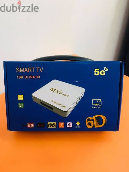 5G Android box tv Reciever/ALL TV CHANNELS WITHOUT DISH/Works all tv's 1