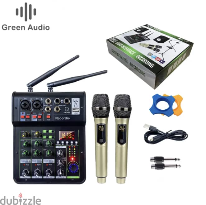 Affordable Audio Mixer Bluetooth USB Sound Mixing Console Amplifier St 3