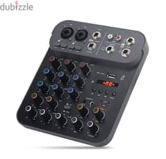 Affordable Audio Mixer Bluetooth USB Sound Mixing Console Amplifier St