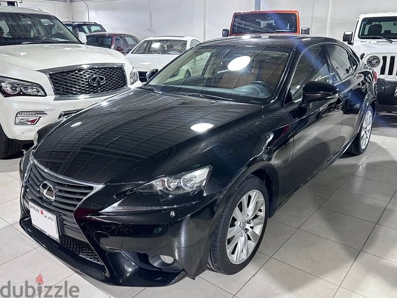 2014 Lexus IS “Single owner, dealership maintained” 0