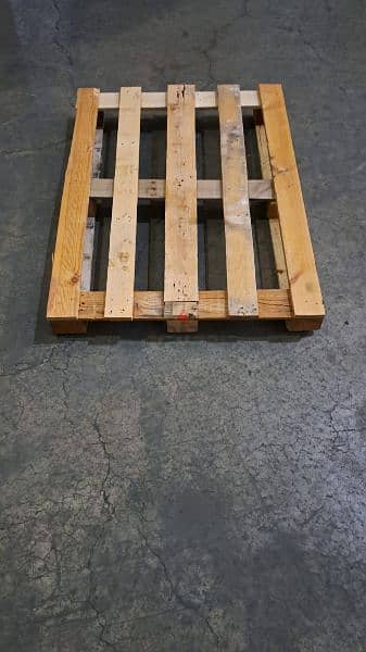 used wooden pallet