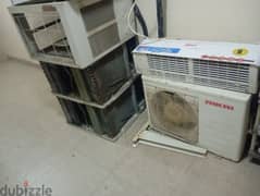 two ac windows very good condition 1.5 tons