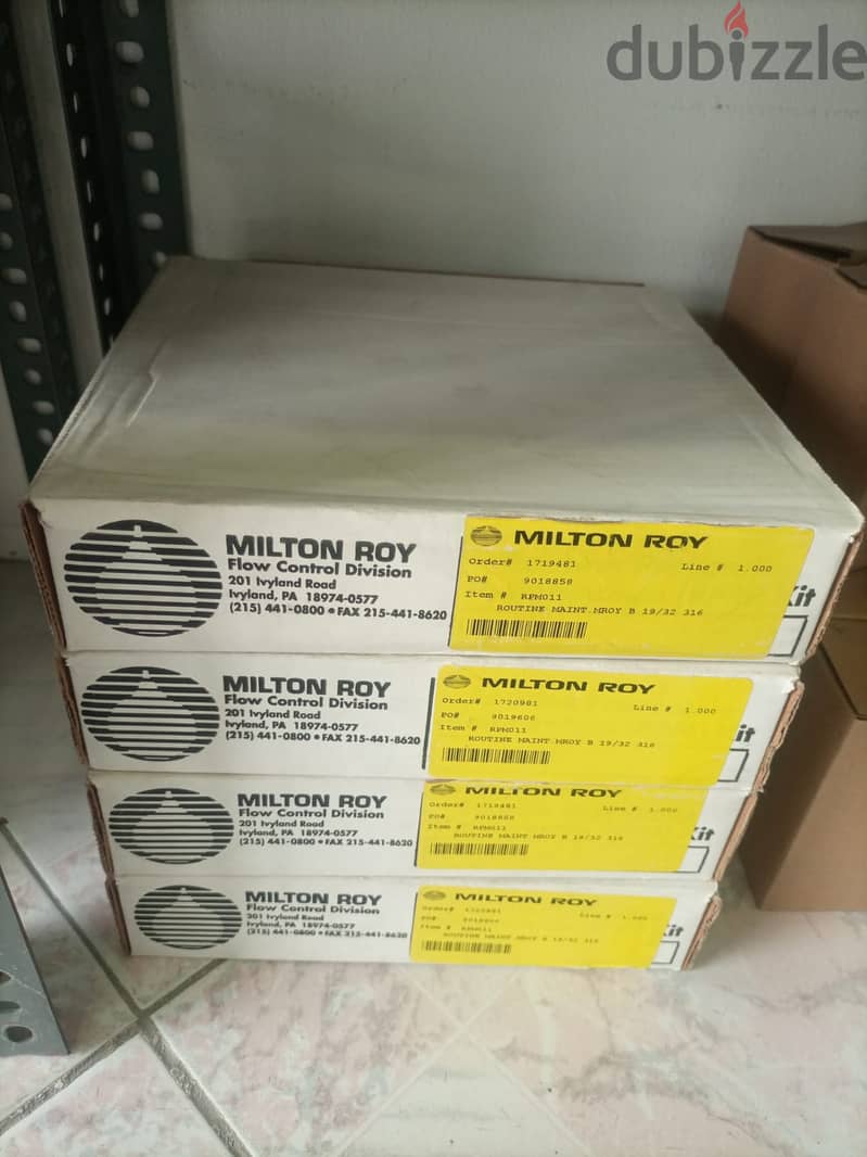 Milton Roy Maintenance Kit 1