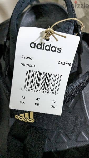 Adidas sandal size 47 EU size 12 us 1