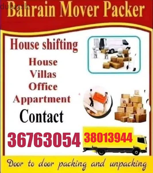 Bahrain mover packer professional carpenter labour service available 0