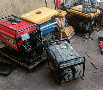 Repairing Generator welding plant other equipment