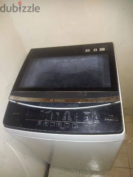 washing machine automatic 7kg for sale 45bd only 0