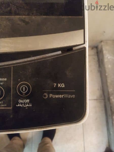 washing machine automatic 7kg for sale 45bd only 2