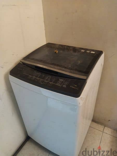 washing machine automatic 7kg for sale 45bd only 7