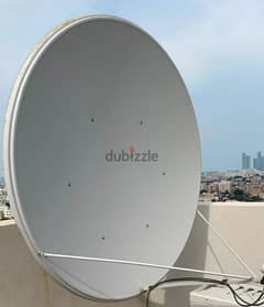 Arabsat, Nilesat & Airtel dish receiver sale & fixing, service