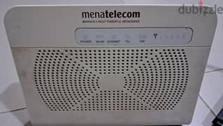 menatelecom router good condition