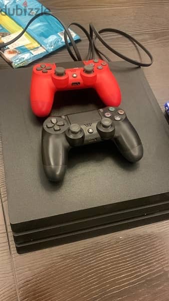 ps4 pro 1tb with 15 brand disc 0