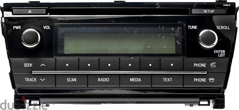 Corolla 2015 original CD player with frame 1