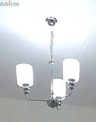 chandelier fanoos 3 bulbs