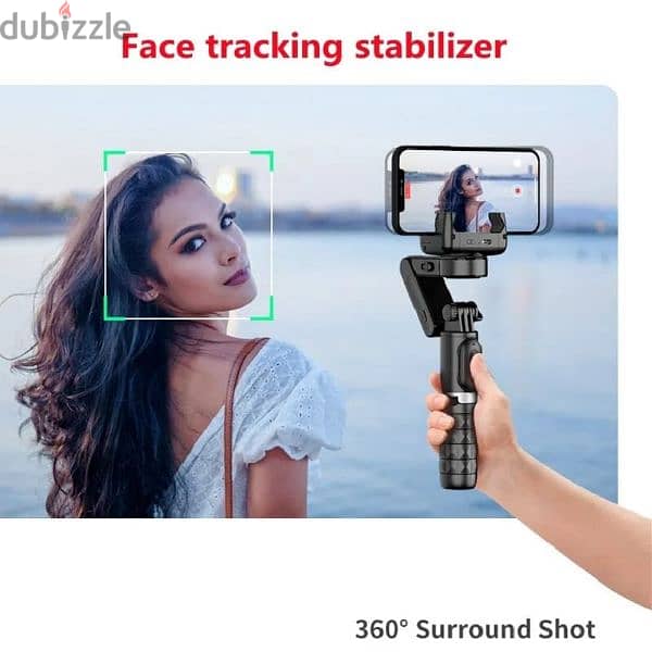 Q18 mobile Gimbal stabilizer and selfie stick 2