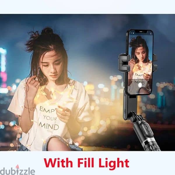 Q18 mobile Gimbal stabilizer and selfie stick 3
