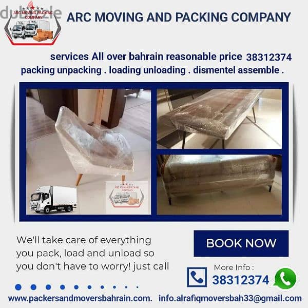 ARC moving packing company 38312374 WhatsApp mobile 2