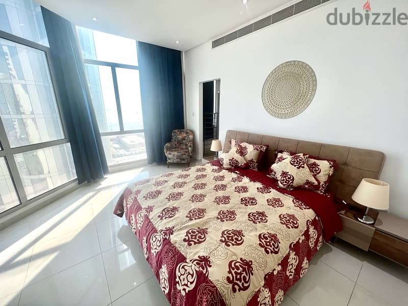 For Rent Fully Furnished Sea View apartment in Juffair 8