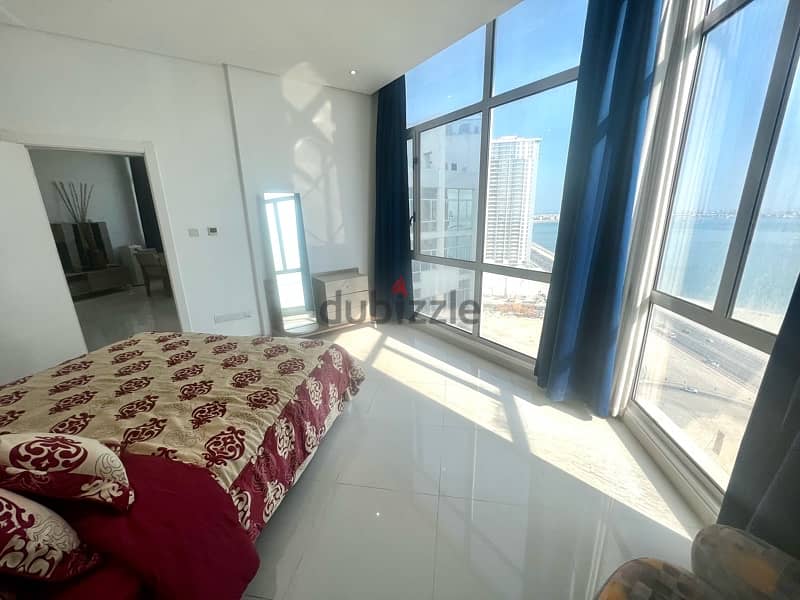 For Rent Fully Furnished Sea View apartment in Juffair 9