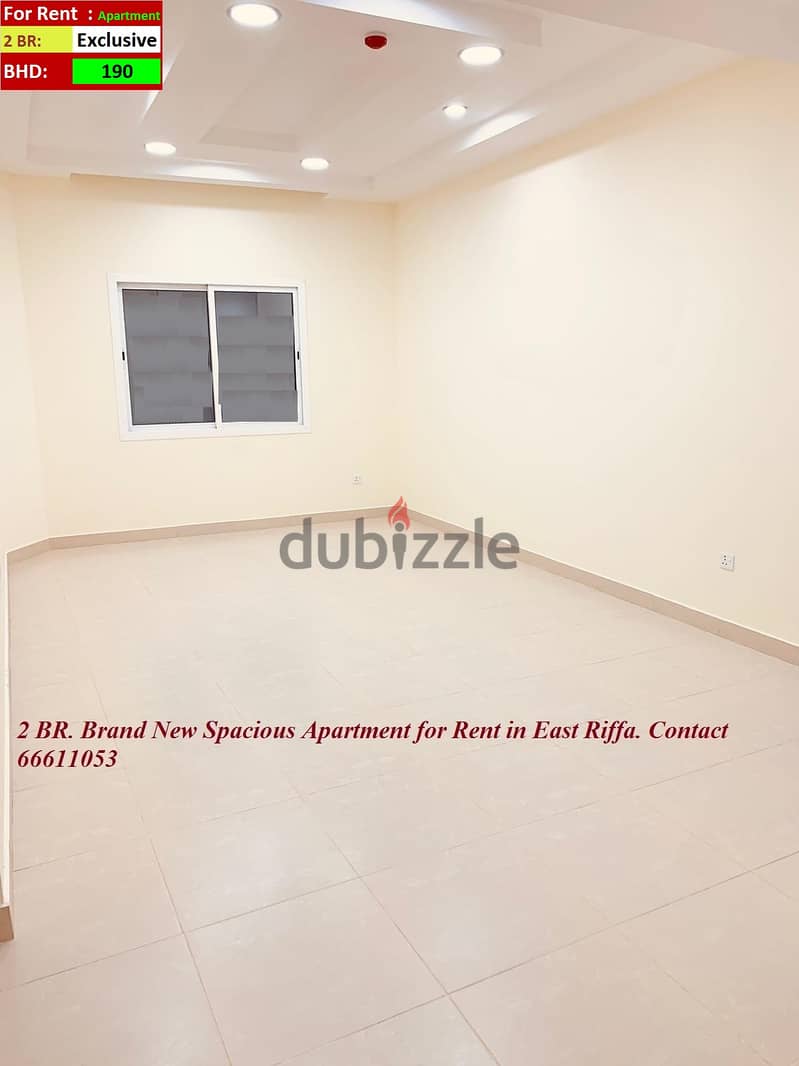 2 BR. Brand New Spacious Apartment for Rent in East Riffa. 1