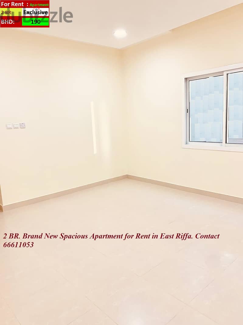 2 BR. Brand New Spacious Apartment for Rent in East Riffa. 3