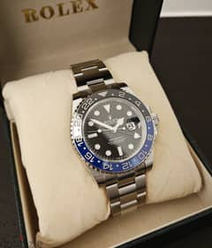 ROLEX Super Clone GMT II Batman CF Factory DD3285 CHS Jewelry