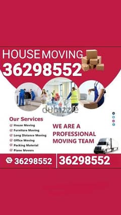 House mover and packing service