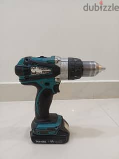 Used Makita Cordless Hammer drill DHP458 مثقاب مطرقة مكيتا لاسلكي