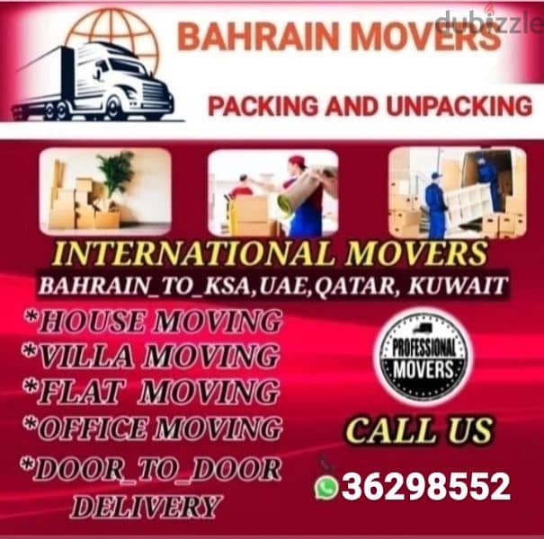 Bahrain mover and shifting service 0