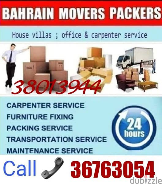 Bahrain mover packer flat villa office store shop apartment 36763054 0