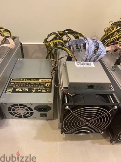 اجهزة تعدين L3 و L3++ عدد 5 antminer miner