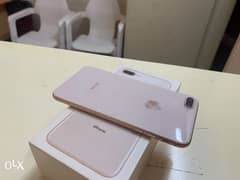 iPhone 8 Plus 64gb brand new condition with warranty 0