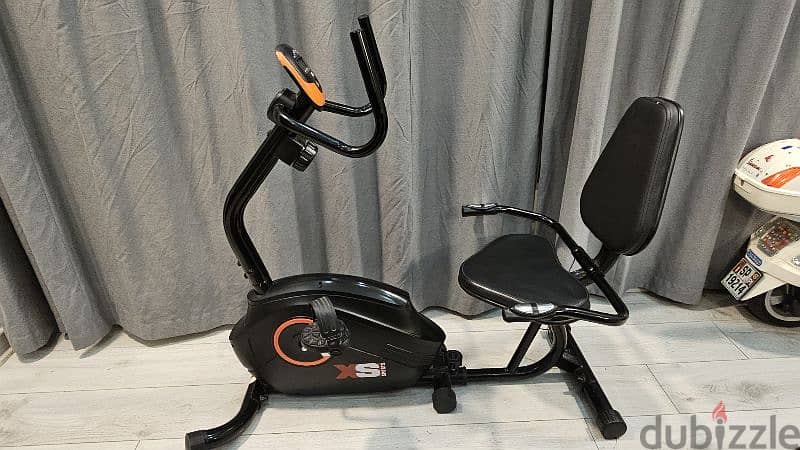 Xs sports recumbent online exercise bike