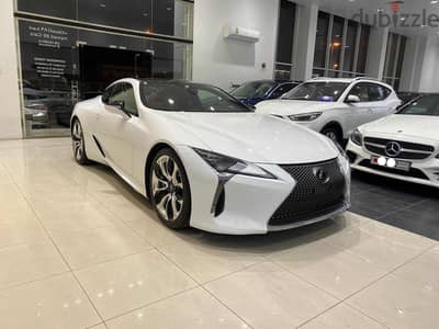 Lexus LC-500 Coupe 2017 (White)