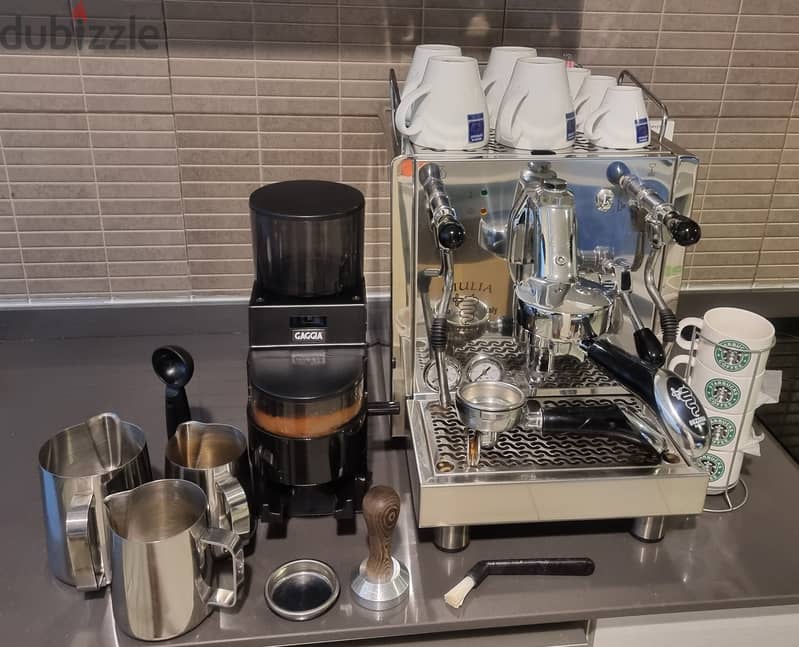 Bezzera Giulia Dal 1901, a semi-professional Italian coffee machine ...