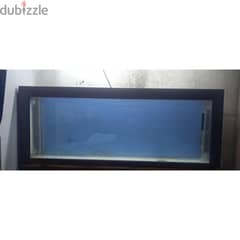 Large Aquarium Fish Tank With Items اكواريوم حوض سمك كبير مع اغراضه
